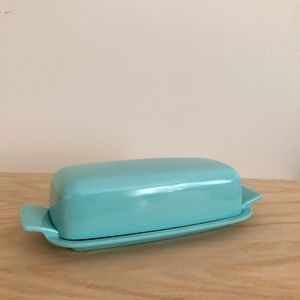 Vintage 1960s Melamine Butter Dish